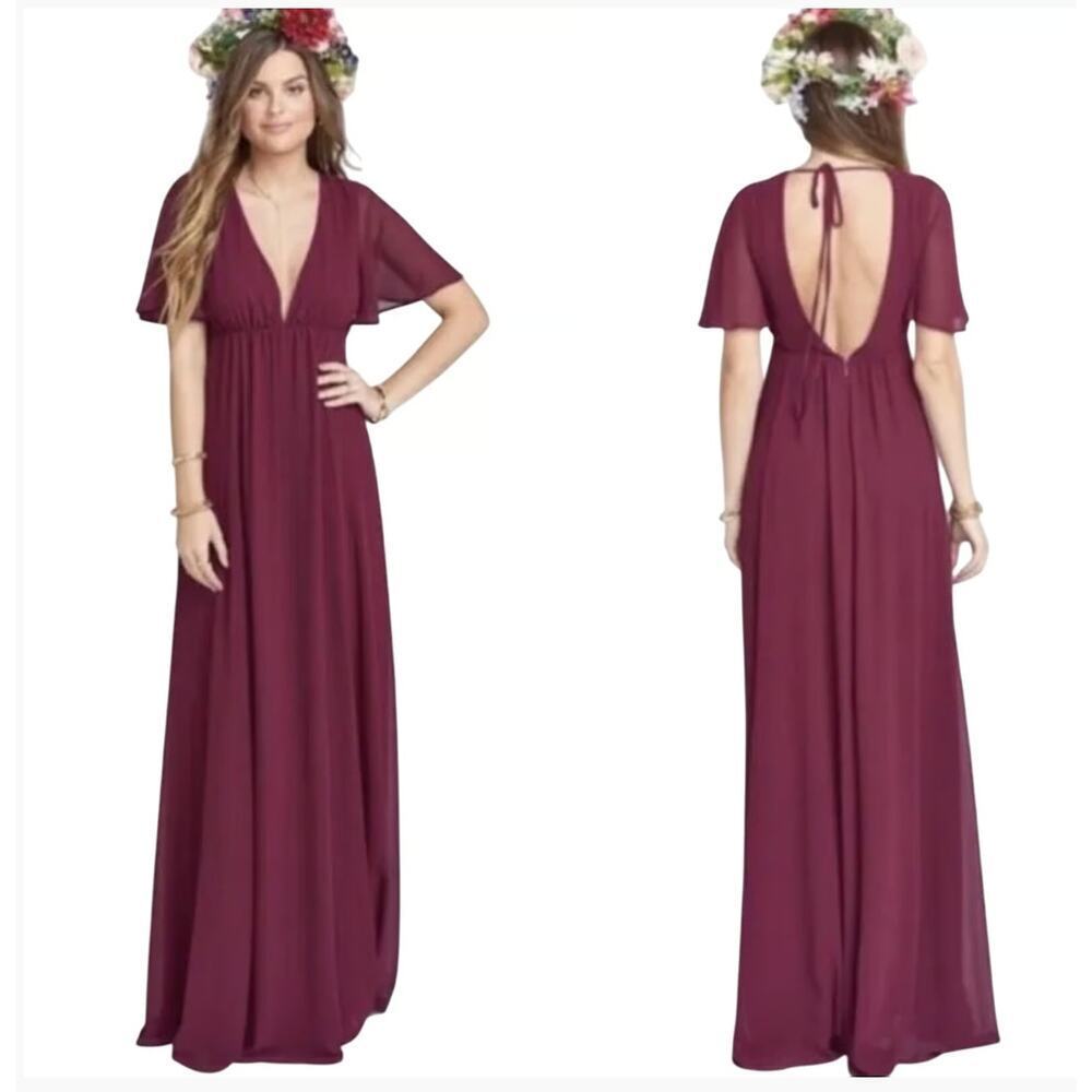 Show Me Your Mumu Faye Flutter Womens S Fairy Grunge Mesh Maxi Dress Coquette